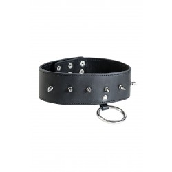 Ошейник TOYFA Theatre кожаный с шипами