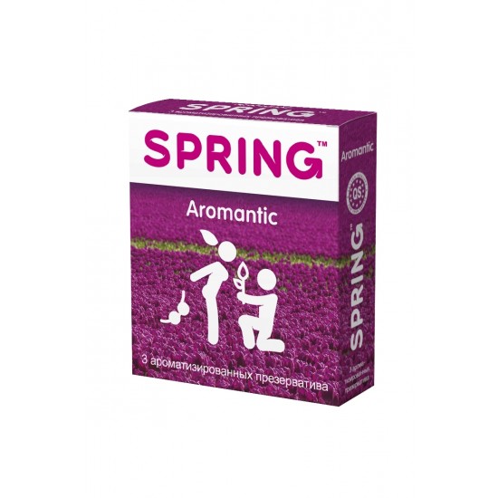 Презервативы Spring Aromantic, ароматизированные, латекс, 17,5 см, 3 шт