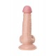 Фаллоимитатор TOYFA RealStick Nude реалистичный, телесный, 15,5  см