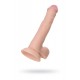 Реалистичный фаллоимитатор TOYFA RealStick Nude, PVC, телесный, 22,5 см