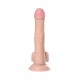 Реалистичный фаллоимитатор TOYFA RealStick Nude, PVC, телесный, 22,5 см