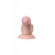 Реалистичный фаллоимитатор TOYFA RealStick Nude, PVC, телесный, 15 см