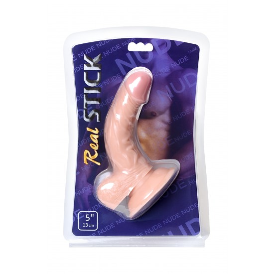 Реалистичный фаллоимитатор TOYFA RealStick Nude, PVC, телесный, 15 см