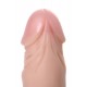 Реалистичный фаллоимитатор TOYFA RealStick Nude, PVC, телесный, 12,5 см