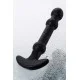 Нереалистичный фаллоимитатор Sexus Glass, стекло, черный, 19 см 912235
