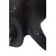 Стимулятор простаты Erotist First, силикон, черный, 14,4 см