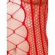 Костюм-сетка Passion Erotic Line, красный, OS 10102987