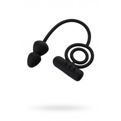 Анальная пробка Erotist с дополнительной стимуляцией, силикон, черная 10296668 Анальная пробка Erotist с дополнительной стимуляцией, силикон, черная 10296668