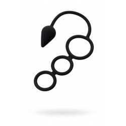 Анальная пробка Erotist с эрекционным кольцом, силикон, черная, 20 см 10296663 Анальная пробка Erotist с эрекционным кольцом, силикон, черная, 20 см 10296663