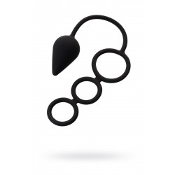 Анальная пробка Erotist с эрекционным кольцом, силикон, черная, 20 см 10296662 Анальная пробка Erotist с эрекционным кольцом, силикон, черная, 20 см 10296662