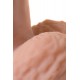 Страпон-гигант на креплении LoveToy, реалистичный, neoskin, телесный, 24,5 см, Ø 6,7 см