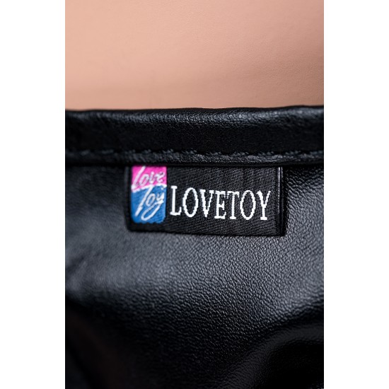 Страпон на креплении LoveToy WOMAN - CUBA с 2 насадками, neoskin, телесный 10209117