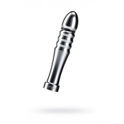 Фаллоимитатор Mystim Funky Fella, электростимуляция, хирургическая сталь, серебряный, 13 см Фаллоимитатор Mystim Funky Fella, электростимуляция, хирургическая сталь, серебряный, 13 см