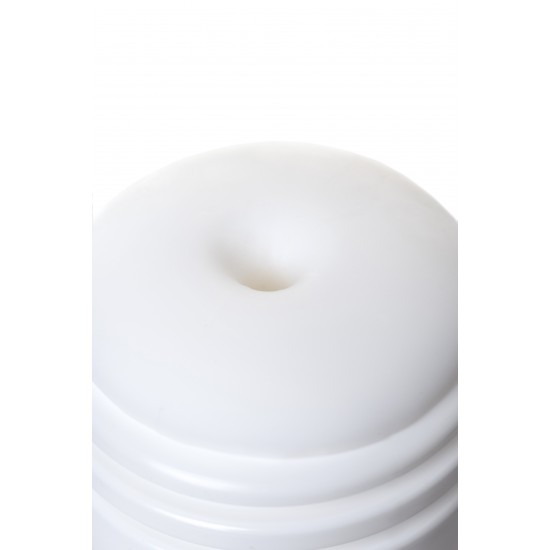 Мастурбатор нереалистичный, Tumbler Splashl, MensMax, TPE, белый, 16.3 см