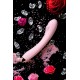 Вибромассажер Eromantica Kristen, силикон, розовый, 22,5 см
