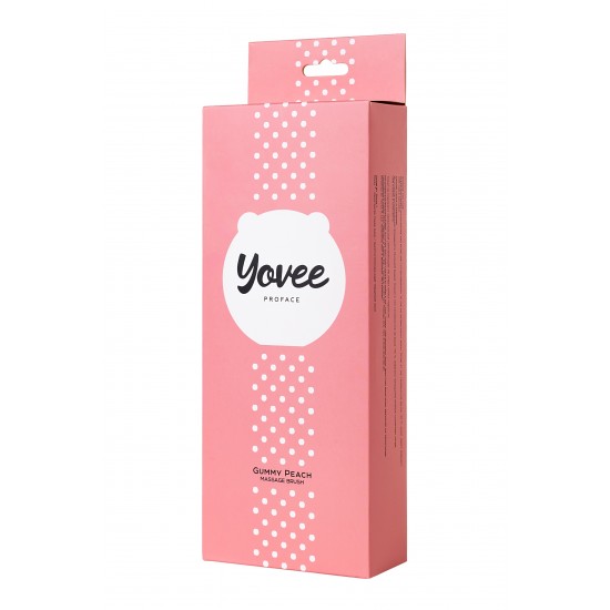 Массажер для лица Yovee Gummy Peach, розовый