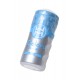 Мастурбатор нереалистичный MensMax Colors Ring Blue, TPE, белый, 15 см