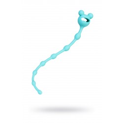 Анальная цепочка ToDo by Toyfa Froggy, силикон, голубая, 27,4 см, Ø 1,4 см Анальная цепочка ToDo by Toyfa Froggy, силикон, голубая, 27,4 см, Ø 1,4 см