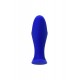 Расширяющая анальная втулка ToDo by Toyfa Bloom, силикон, синяя, 8,5 см, Ø 4,5 см