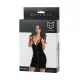 Платье Glossy Naomi из материала Wetlook, черное, L 955022-L