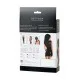 Платье Glossy Lulu из материала Wetlook, черное, L 955023-L Платье Glossy Lulu из материала Wetlook, черное, L 955023-L