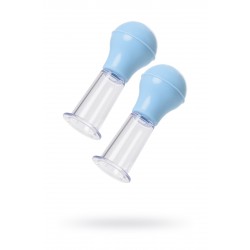 Набор для стимуляции сосков TOYFA, ABS пластик, голубой, 8,8 см Набор для стимуляции сосков TOYFA, ABS пластик, голубой, 8,8 см