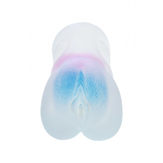 Мастурбатор реалистичный TOYFA Juicy Pussy Crystal Wave, TPE, 13,5 см