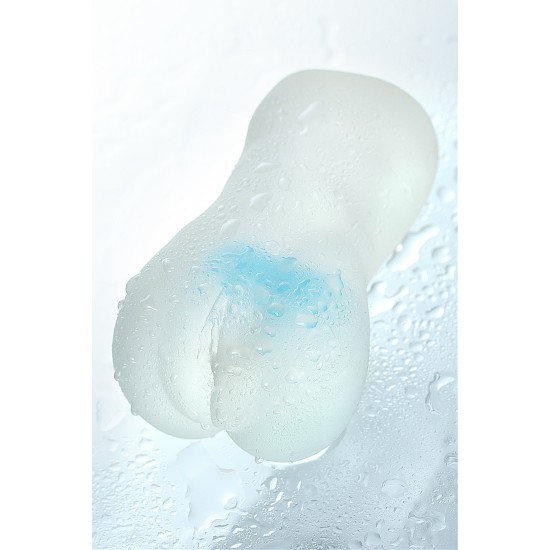 Мастурбатор реалистичный TOYFA Juicy Pussy Hot Crystal, TPE, 14,5 см