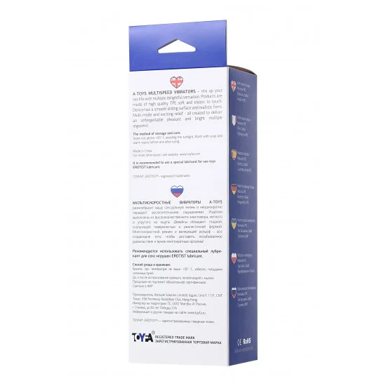 Реалистичный вибратор TOYFA A-Toys Rican, TPE, телесный, 22,5 см 761049 Реалистичный вибратор TOYFA A-Toys Rican, TPE, телесный, 22,5 см 761049