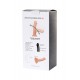Ремневой нереалистичный страпон на присоске Strap-on-me, XL, силикон, телесный, 20 см