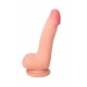 Реалистичный фаллоимитатор TOYFA RealStick Elite DILDO, TPR, телесный, 18,5 см