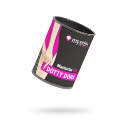 Мастурбатор Mystim MasturbaTIN Dotty Dora, TPE, белый, 4,5 см Мастурбатор Mystim MasturbaTIN Dotty Dora, TPE, белый, 4,5 см