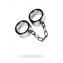 Наручники широкие, TOYFA Metal, серебристые Наручники широкие, TOYFA Metal, серебристые