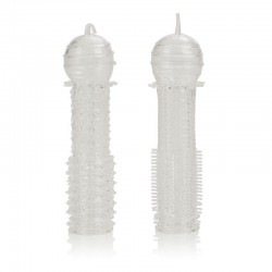 Набор из двух рельефных насадок Senso Sleeves Набор из двух рельефных насадок Senso Sleeves