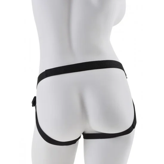 Страпон на трусиках из перфорированной кожи Designer Strap-On 3984-23 PD