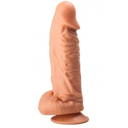 Фаллоимитатор с ярко выраженной головкой - 21 см. Фаллоимитатор с ярко выраженной головкой - 21 см.