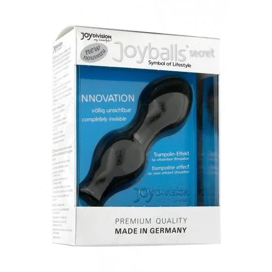 Чёрные вагинальные шарики Joyballs Secret 15001 Чёрные вагинальные шарики Joyballs Secret 15001