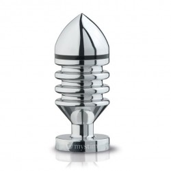 Металлическая анальная пробка Hector Helix Buttplug S - 10 см. Металлическая анальная пробка Hector Helix Buttplug S - 10 см.