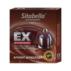 Стимулирующая насадка Sitabella Extender Шоколад Стимулирующая насадка Sitabella Extender Шоколад