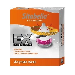 Стимулирующая насадка Sitabella Extender Жгучий мачо Стимулирующая насадка Sitabella Extender Жгучий мачо