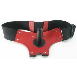 Красно-черные трусики-джоки с плугом харнесс Красно-черные трусики-джоки с плугом харнесс