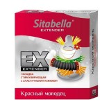 Стимулирующая насадка Sitabella Extender Красный молодец