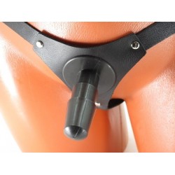 Черные кожаные трусики со штырьком Черные кожаные трусики со штырьком