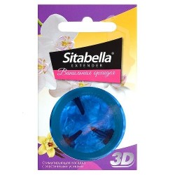 Насадка стимулирующая Sitabella 3D Ванильная орхидея с ароматом ванили и орхидеи Насадка стимулирующая Sitabella 3D Ванильная орхидея с ароматом ванили и орхидеи