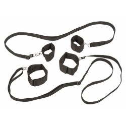 Набор для фиксации на кровати Bondage Collection Bed Restraint System Plus Size Набор для фиксации на кровати Bondage Collection Bed Restraint System Plus Size