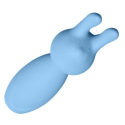 Голубой мини-вибратор Emotions Funny Bunny Голубой мини-вибратор Emotions Funny Bunny