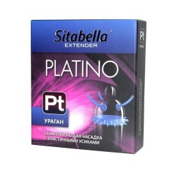 Стимулирующая насадка с усиками и шипиками Platino Ураган Стимулирующая насадка с усиками и шипиками Platino Ураган
