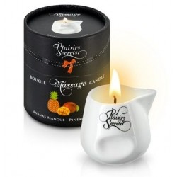 MASSAGE CANDLE PINEAPPLE MANGO 80ML Свеча с массажным маслом Манго и Ананас 80 мл MASSAGE CANDLE PINEAPPLE MANGO 80ML Свеча с массажным маслом Манго и Ананас 80 мл