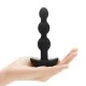 Чёрная анальная виброёлочка TRIPLET ANAL BEADS BLACK - 14 см. BV-005-BLK Чёрная анальная виброёлочка TRIPLET ANAL BEADS BLACK - 14 см. BV-005-BLK