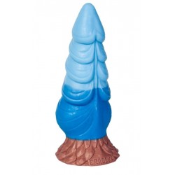 Голубой фаллоимитатор Японский дракон - 22 см. Голубой фаллоимитатор Японский дракон - 22 см.